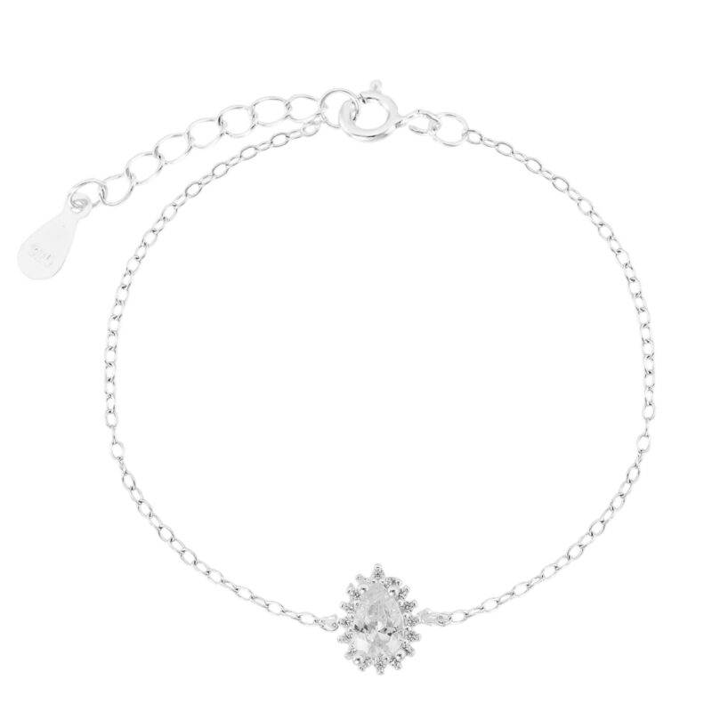 Pulseira gota Branca