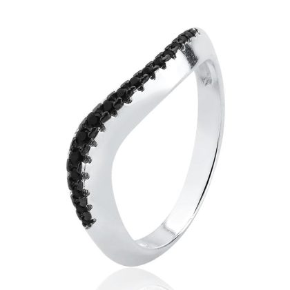 Anel Ondulado Black