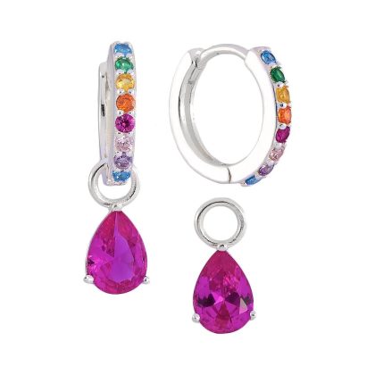Argolinha Gota Pink