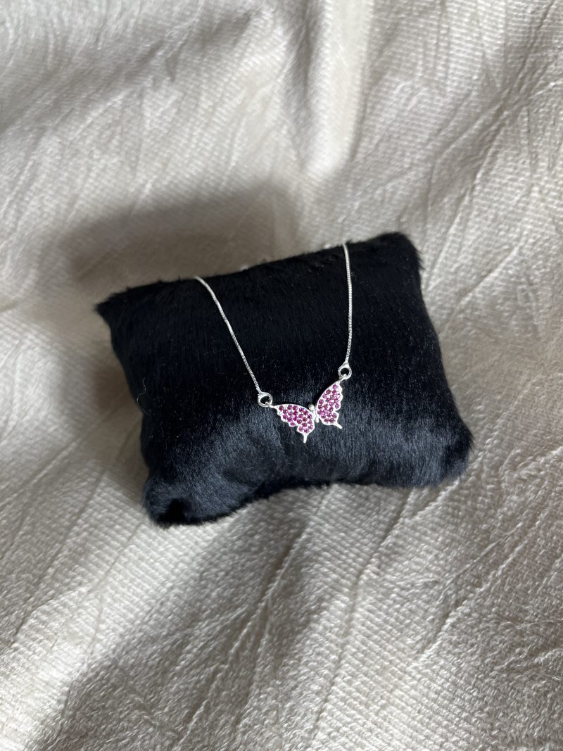 Colar Borboleta PINK - Imagem 2