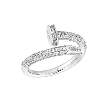 Anel Prego Cravejado