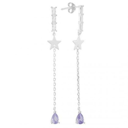 Brinco Star Lavanda