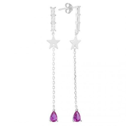 Brinco Star Pink