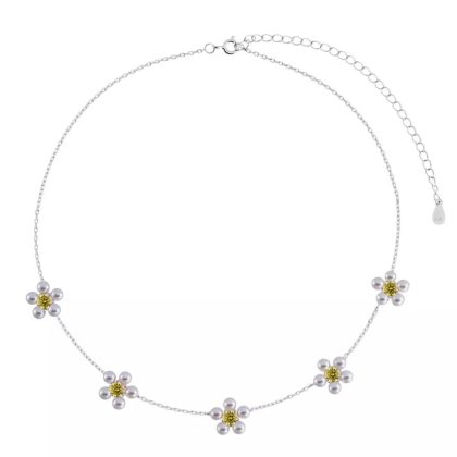 Choker Pérola Yellow