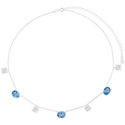 Choker aquamarine