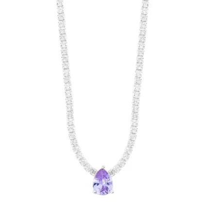 Colar Riviera Gota Lavanda